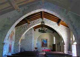 interno chiesa Barbaine
